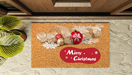 Kapı Önü Paspası Yeni Yıl 2025 Özel Tasarım Koko Model 187