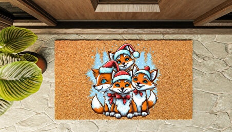 Kapı Önü Paspası Yeni Yıl 2025 Özel Tasarım Koko Model 208