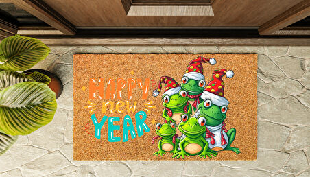 Kapı Önü Paspası Yeni Yıl 2025 Özel Tasarım Koko Model 210