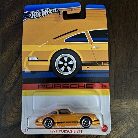 Hot Wheels Die cast Model 1971 PORSCHE 911 2/6 - HRW57