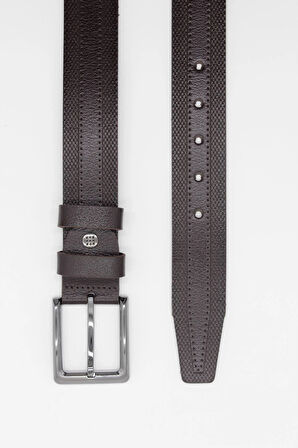 Koyu Kahverengi Analin %100 Deri Kemer 1046245200_400