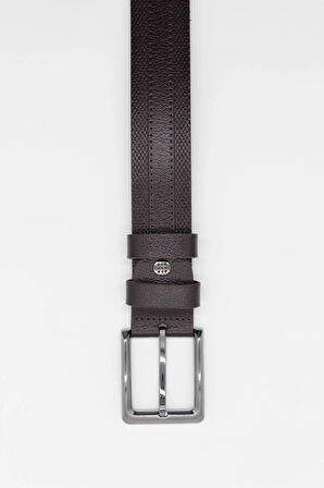 Koyu Kahverengi Analin %100 Deri Kemer 1046245200_400