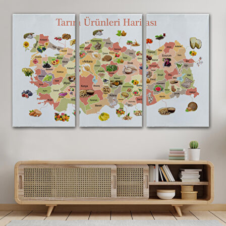 Harita Sepeti Tarım Ürünleri Yerli Malı Haftası Türkiye Haritası 1046