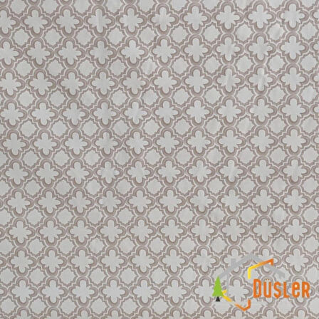 Bej Sade Desenli Su ve Leke İtici Panama Keteni Küçükçalık Premier Duck Kumaş Bezi 100x180