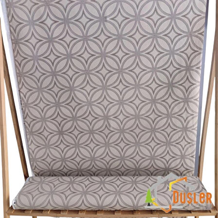 Krem Sade Desenli Su ve Leke İtici Panama Keteni Küçükçalık Premier Duck Kumaş Bezi 100x180