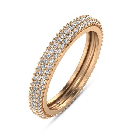 0,70 Karat Pırlanta Tamtur Yüzük