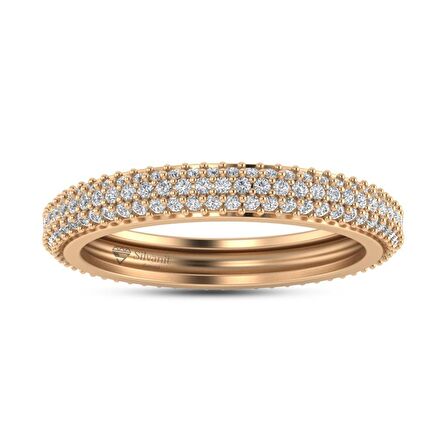 0,70 Karat Pırlanta Tamtur Yüzük