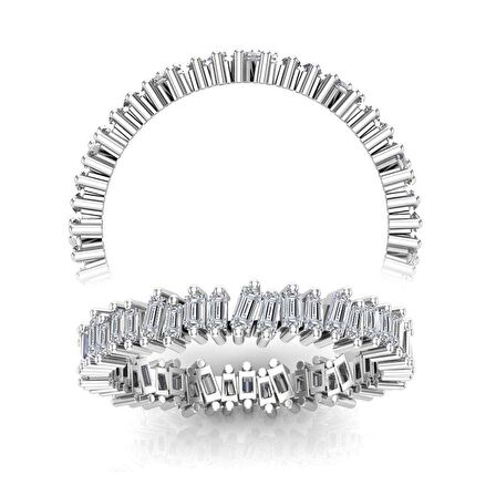 1,00 Karat Pırlanta Tamtur Yüzük