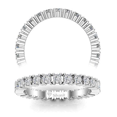 0,85 Karat Pırlanta Tamtur Yüzük