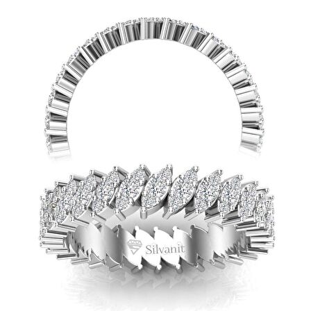 0,85 Karat Pırlanta Tamtur Yüzük