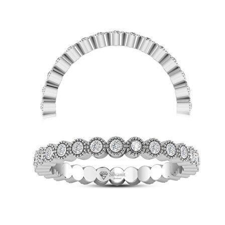 0,20 Karat Pırlanta Tamtur Yüzük