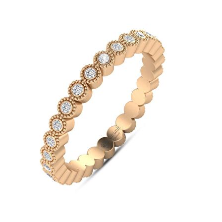 0,20 Karat Pırlanta Tamtur Yüzük