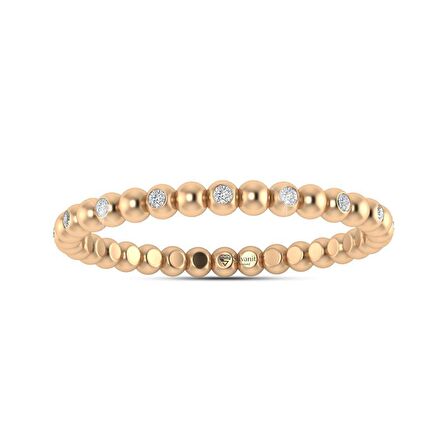 0,08 Karat Pırlanta Tamtur Yüzük