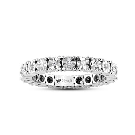 2,00 Karat Görünümlü Pırlanta Tamtur Yüzük