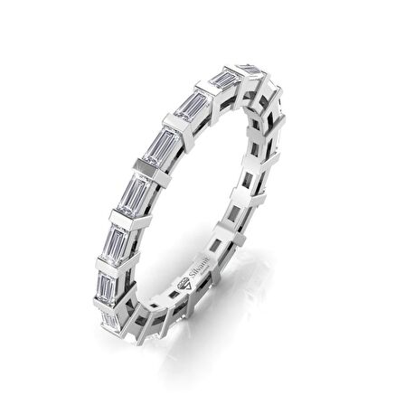 0,80 Karat Tamtur Baget Yüzük