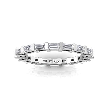 0,80 Karat Tamtur Baget Yüzük