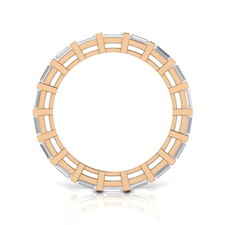 0,80 Karat Tamtur Baget Yüzük