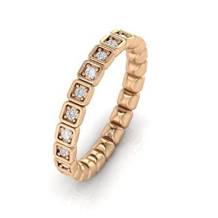 0,20 Karat Pırlanta Tamtur Yüzük