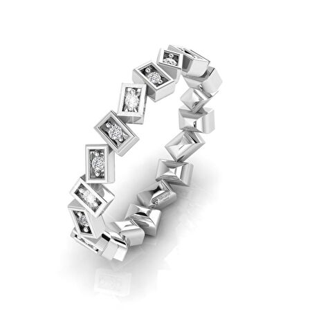 0,20 Karat Pırlanta Tamtur Yüzük