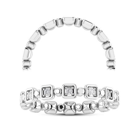 0,12 Karat Pırlanta Tamtur Yüzük