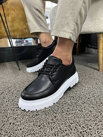 KB-X6 Kuback Siyah Cilt Günlük Erkek Ayakkabı