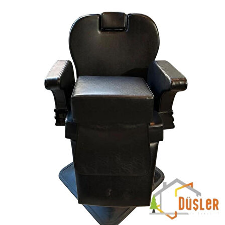 Siyah Çocuk Tıraş Koltuğu Yükseltici, Çocuk Berber Koltuğu Traş Pufu, Çocuk Yükseltici Minder, Çocuk Kuaför Minderi