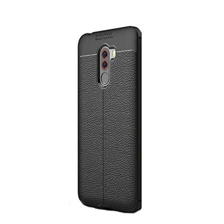 Smcase Xiaomi F1 Deri Dokulu Silikon Kılıf