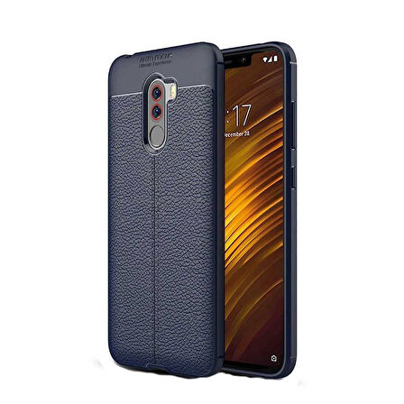 Smcase Xiaomi F1 Deri Dokulu Silikon Kılıf