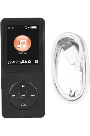 1049MP 8GB Hafıza Kartı Hediyeli Ekranlı Mp3 Çalar Dahili Hoparlör Fm Radyo Bluetooth Müzik Çalar