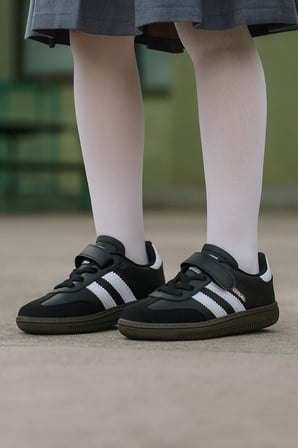 Günlük Unisex Çocuk Sneaker Bağcıklı Hafif Esnek Kaymaz Taban Ayakkabı 105
