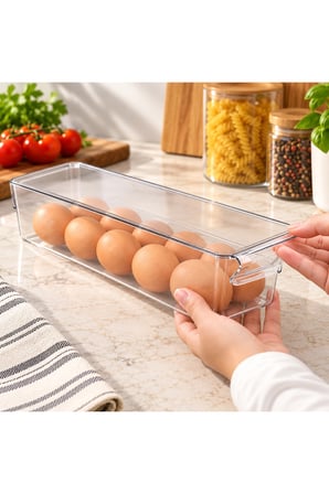 KLIPPKAKTUS buzdolabı için saklama kutusu