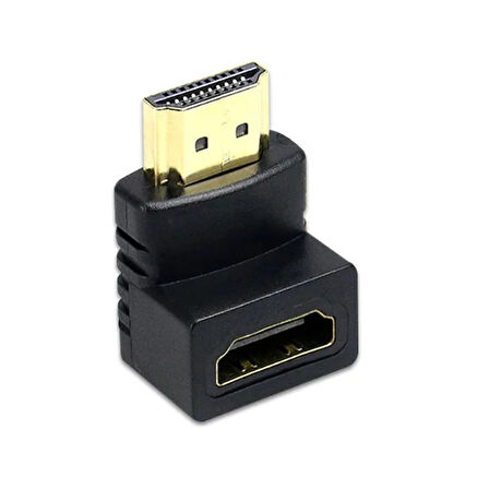  STC-0239 Hdmi Dirsek 90 Adaptörü Hdmi Erkek Dişi - Hdmi L Çevirici Uzatma