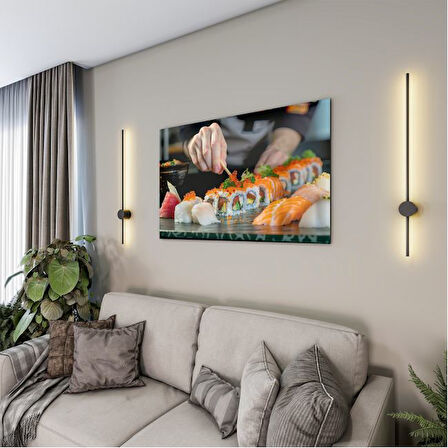 Mesleki Cam Tablo - Aşçı - Yatay Motif 01-125