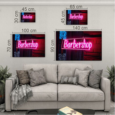 Mesleki Cam Tablo - Berber - Yatay Motif 03-017