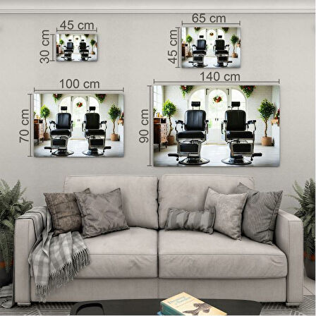 Mesleki Cam Tablo - Berber - Yatay Motif 03-140