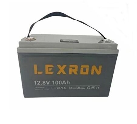 100Ah 12.8V LiFePO4 Pil Lityum Akü Lexron