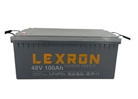 100Ah 48V LiFePO4 Pil Lityum Akü Lexron