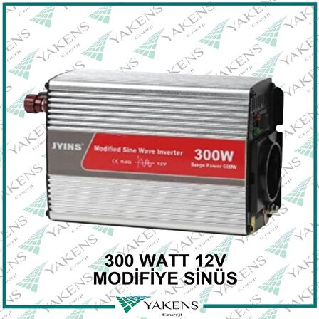 300 Watt 12V Modifiye Sinüs İnverter Jyıns