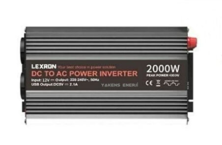 2000 Watt 12V Modifiye Sinüs İnverter