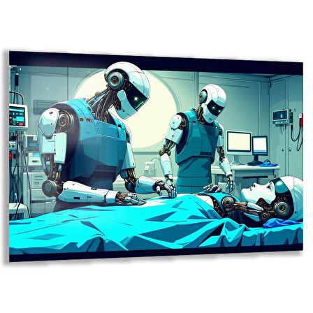 Mesleki Cam Tablo - Doktor - Yatay Motif 05-102
