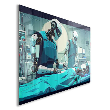 Mesleki Cam Tablo - Doktor - Yatay Motif 05-102