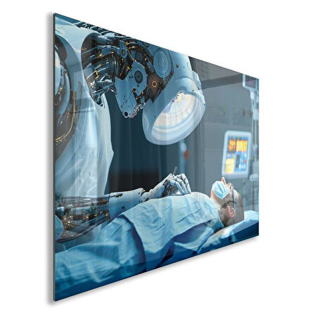 Mesleki Cam Tablo - Doktor - Yatay Motif 05-105