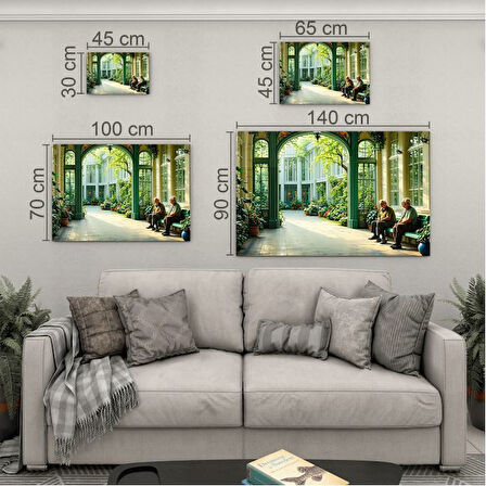Mesleki Cam Tablo - Doktor - Yatay Motif 05-142