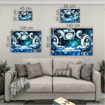 Mesleki Cam Tablo - Doktor - Yatay Motif 05-150