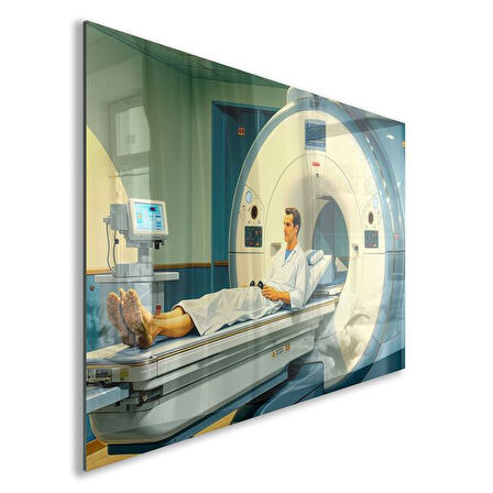 Mesleki Cam Tablo - Doktor - Yatay Motif 05-190