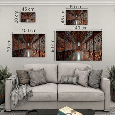 Mesleki Cam Tablo - Mimar - Yatay Motif 07-008