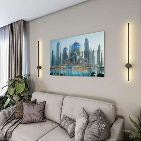 Mesleki Cam Tablo - Mimar - Yatay Motif 07-127