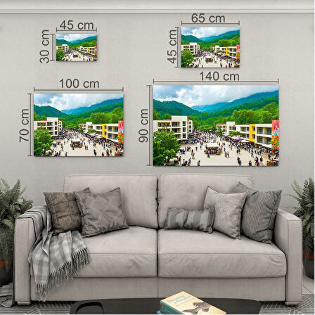Mesleki Cam Tablo - Mimar - Yatay Motif 07-153