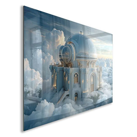Mesleki Cam Tablo - Mimar - Yatay Motif 07-182