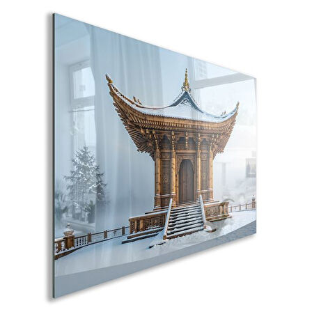 Mesleki Cam Tablo - Mimar - Yatay Motif 07-189